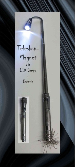 Tel.-Magnet m. LED